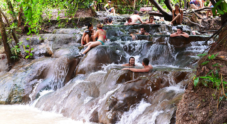 krabi hot springs heetwater bronnen