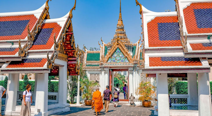 wandeltocht tempels bangkok