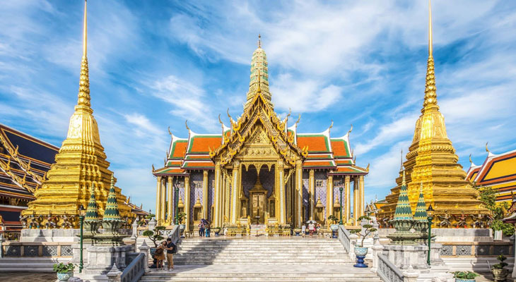 wandeltour koninklijk paleis bangkok